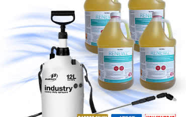 4 butle Renewz z hydronetką 12l za 817 zł.