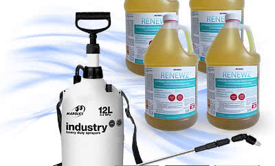 4 butle Renewz z hydronetką 12l za 817 zł.