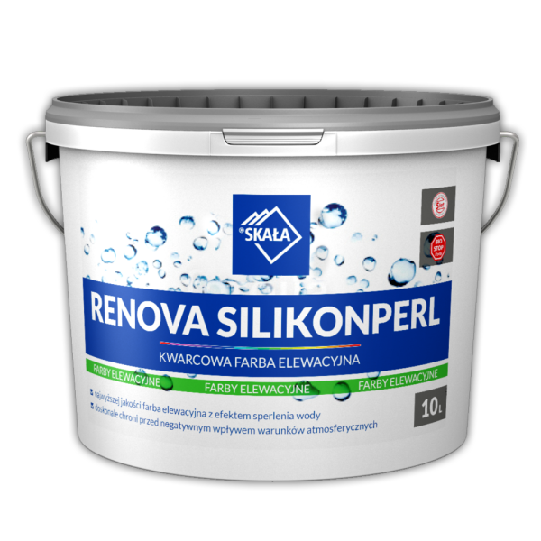 RENOVA SILIKONPERL Elewacyjna farba kwarcowa