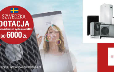 Podwójna dotacja do pomp ciepła NIBE