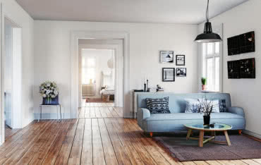 Aranżacje salonu z farbami marki Beckers