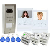 Zestaw domofonowy COSMO Video V2 z monitorem CYFRAL V-4