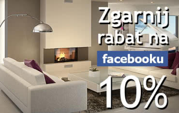 Zgarnij rabat na Facebook’u z Komo Kominki