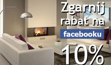 Zgarnij rabat na Facebook’u z Komo Kominki