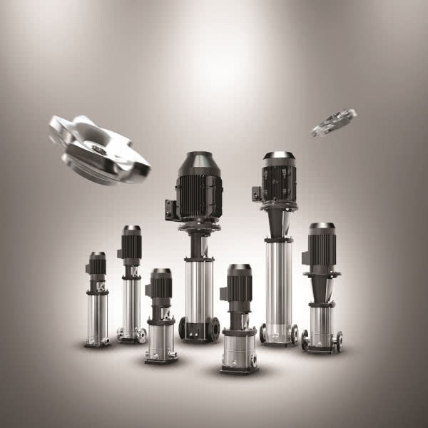 Pompy wielostopniowe EBARA serii EVMS 