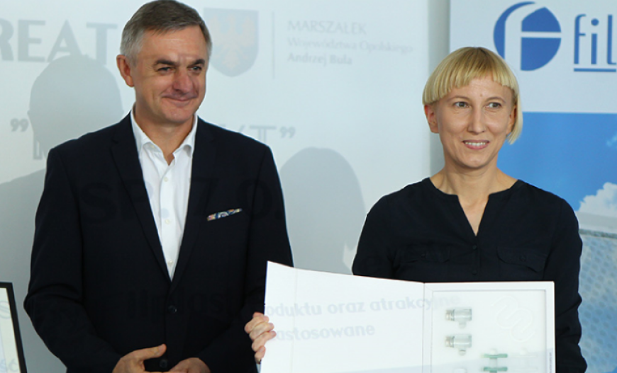 Powłoka Pure Air z nagrodą główną w kategorii Produkt w konkursie "Opolska Marka"