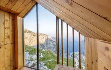 Szkło Guardian® w alpejskim schronisku na Słowenii