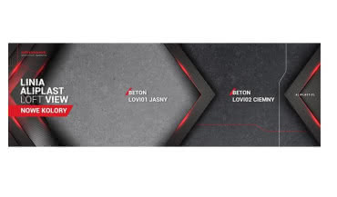 Aliplast Loft View - nowa seria dekorów imitujących kamień