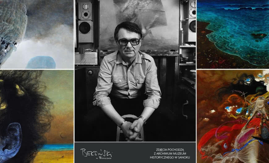 Drutex został partnerem wystawy "Beksiński w Warszawie"