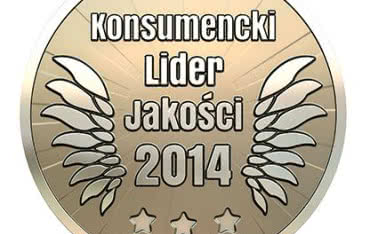 KONSUMENCKI LIDER JAKOŚCI 2014! dla Sokółka Okna i Drzwi