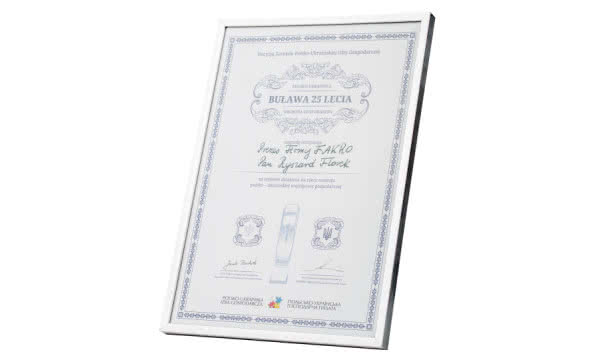 "Buława Gospodarcza 25- lecia Polsko-Ukraińskiej Izby Gospodarczej" dla Ryszarda Florka