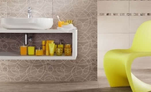 Łazienka w kolorach ziemi