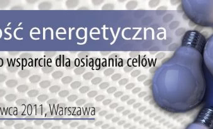 Szkolenie "Efektywność energetyczna. Białe certyfikaty jako wsparcie dla osiągania celów"