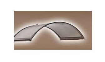 Daszki poliwęglanowe - zadaszenia zewnętrzne