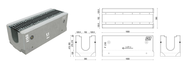 Korytko AS-150 TYP „I”