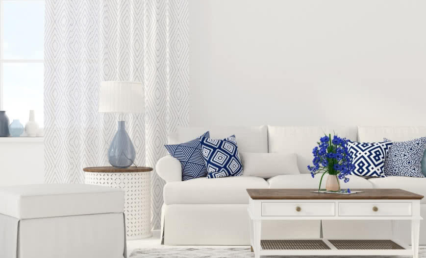 Białe wnętrza z farbą Jedynka Deco & Protect