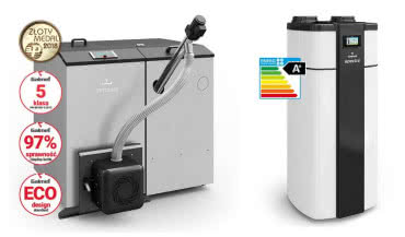 Podwójny układ grzewczy – kocioł na pellet i pompa ciepła