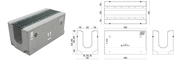 Korytko AS-200 TYP „I”