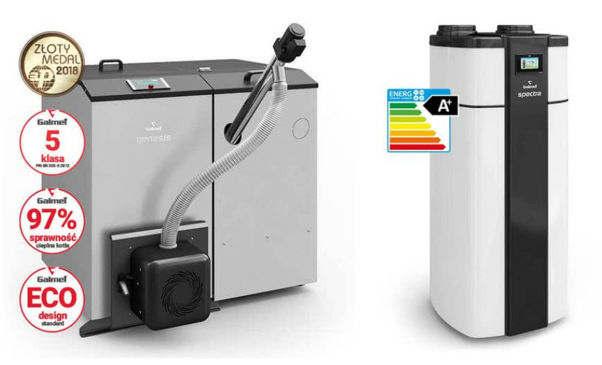 Podwójny układ grzewczy – kocioł na pellet i pompa ciepła