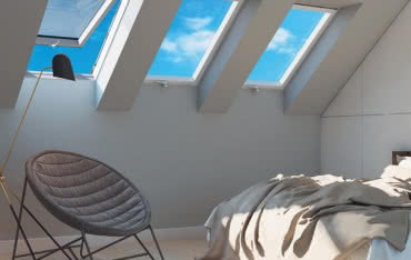 Rozmieszczenie okien na poddaszu