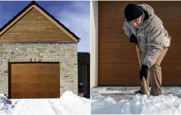 Jak zadbać o bramę garażową zimą