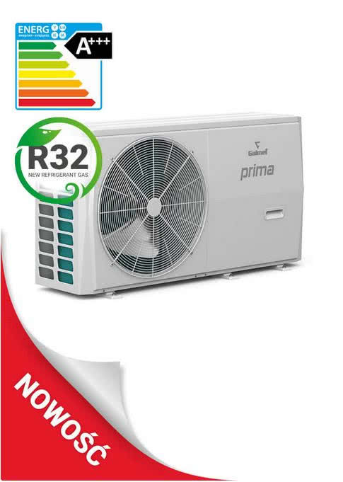 Prima 4-16 GT R32 - powietrzna inwerterowa pompa ciepła do c.o. i c.w.u. 