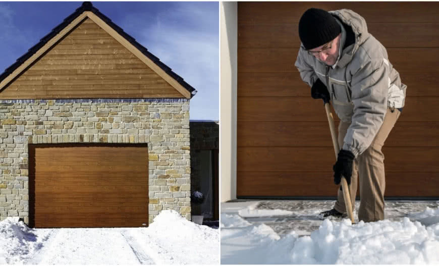 Jak zadbać o bramę garażową zimą