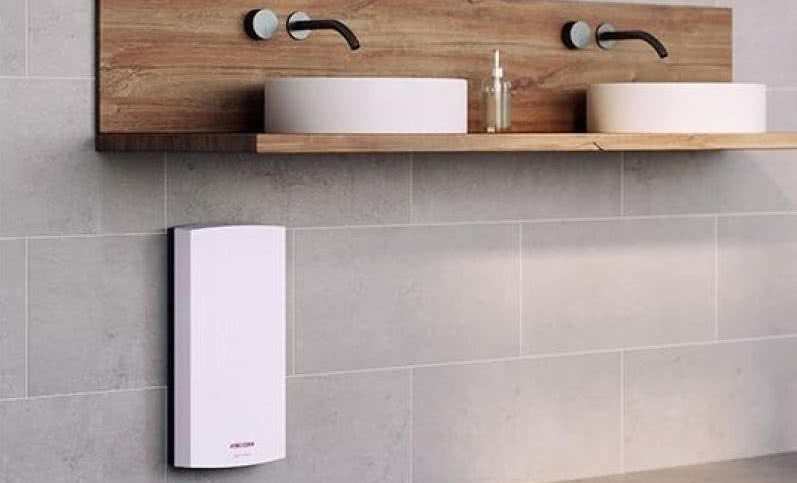 Nowy ogrzewacz przepływowy PEB