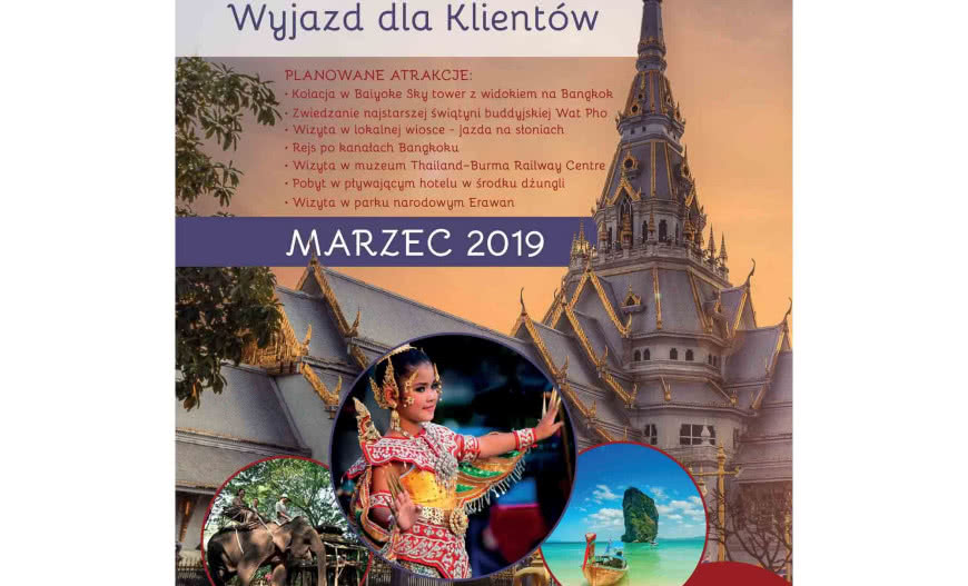 Wyjedź do Tajlandii z Iglotechem!