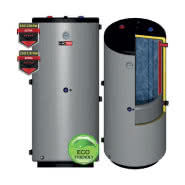 Dwupłaszczowy biwalentny wymiennik GREEN LINE PLUS