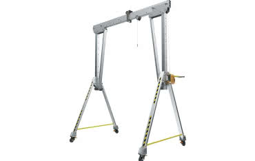 Mobilna aluminiowa suwnica bramowa