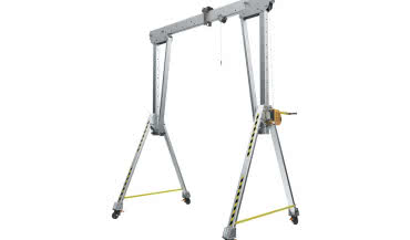 Mobilna aluminiowa suwnica bramowa