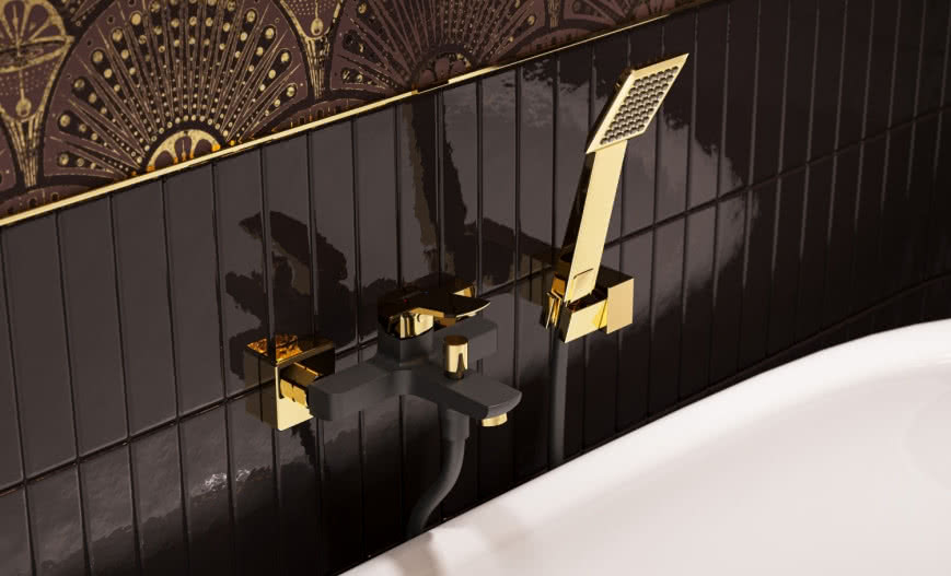 Armatura w duecie z wanną 