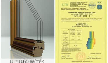 Rewelacyjne wyniki badań okien drewnianych DAKO