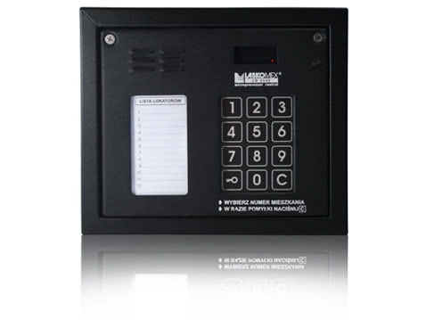 Panel zewnętrzny z czytnikiem kluczy RFID