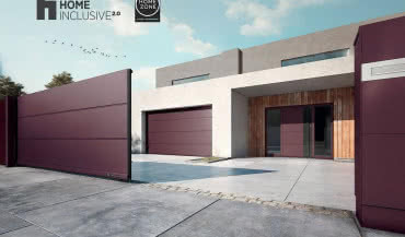 Kolekcja bram, ogrodzeń i drzwi Home Inclusive 2.0 marki WIŚNIOWSKI ze Znakiem Jakości Home Zone 2018