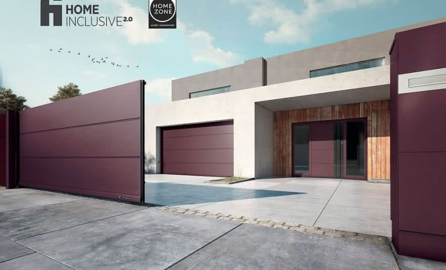 Kolekcja bram, ogrodzeń i drzwi Home Inclusive 2.0 marki WIŚNIOWSKI ze Znakiem Jakości Home Zone 2018
