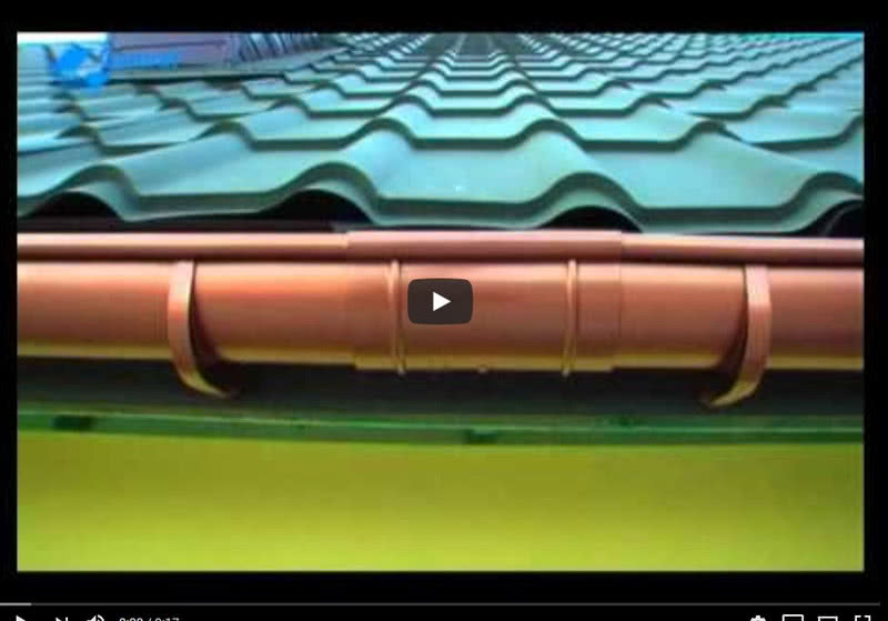 Gamrat - Montaż rynien