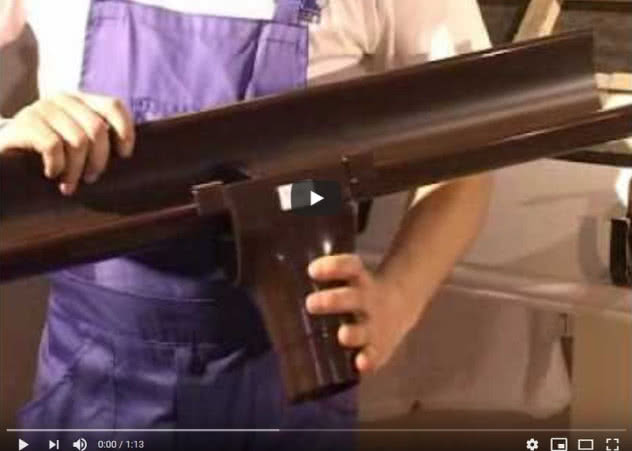 Gamrat - Montaż rynien