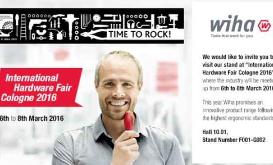 Wiha na "International Hardware Fair 2016" w Kolonii