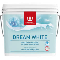 Tikkurila Dream White - farba biała lateksowa
