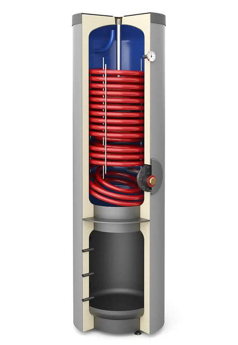Complete - zbiornik kombinowany do pomp ciepła–wymiennik c.w.u./bufor c.o. - SG(K)