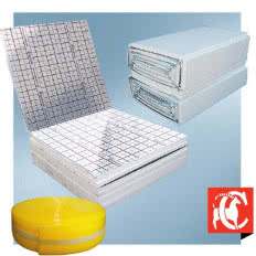 Izolacje systemowe ogrzewania podłogowego