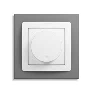 Regulator oświetlenia LED i ramka z tworzywa DECO