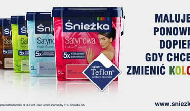 Śnieżka Satynowa - nowa kampania reklamowa