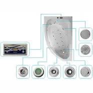 Wanna z hydromasażem Sonata