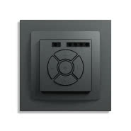 Sterownik roletowy i ramka z tworzywa DECO