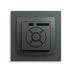 Sterownik roletowy i ramka z tworzywa DECO