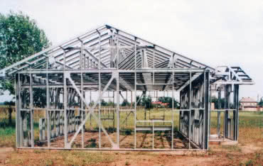 Dom w technologii szkieletu stalowego