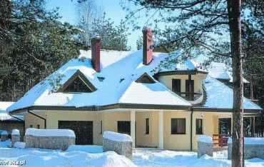 Zabezpieczenia dachowe przed zsuwaniem się śniegu